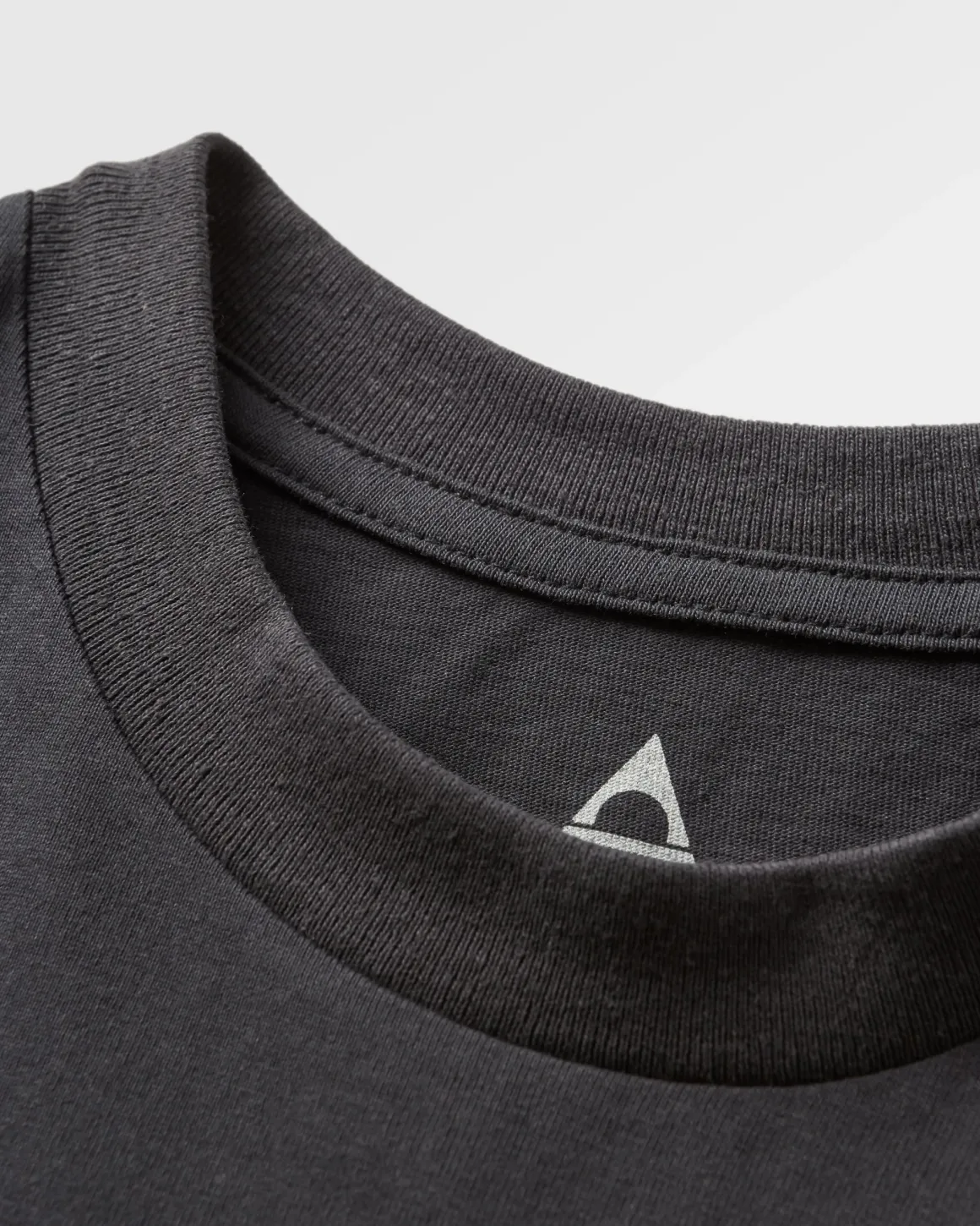 T-shirt Heritage Recyclé à Coupe Décontractée - Noir