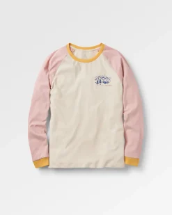 T-shirt manches longues en coton recyclé Riser - Birch