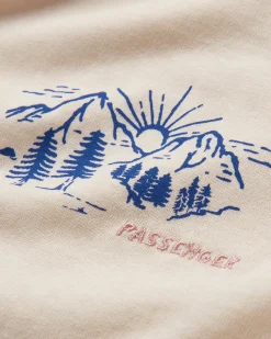 T-shirt manches longues en coton recyclé Riser - Birch