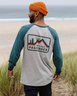 T-shirt manches longues recyclé Made To Roam - Gris Marl