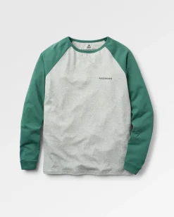T-shirt manches longues recyclé Made To Roam - Gris Marl