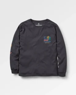 T-Shirt Manches Longues Recyclé Phoenix - Noir