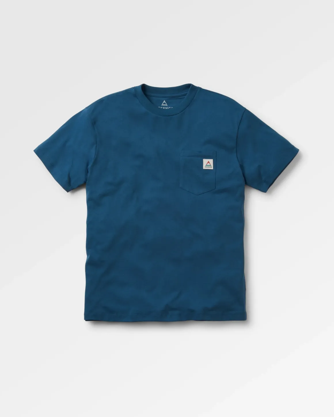 T-shirt Relaxed Fit Recyclé Heritage - Denim Foncé
