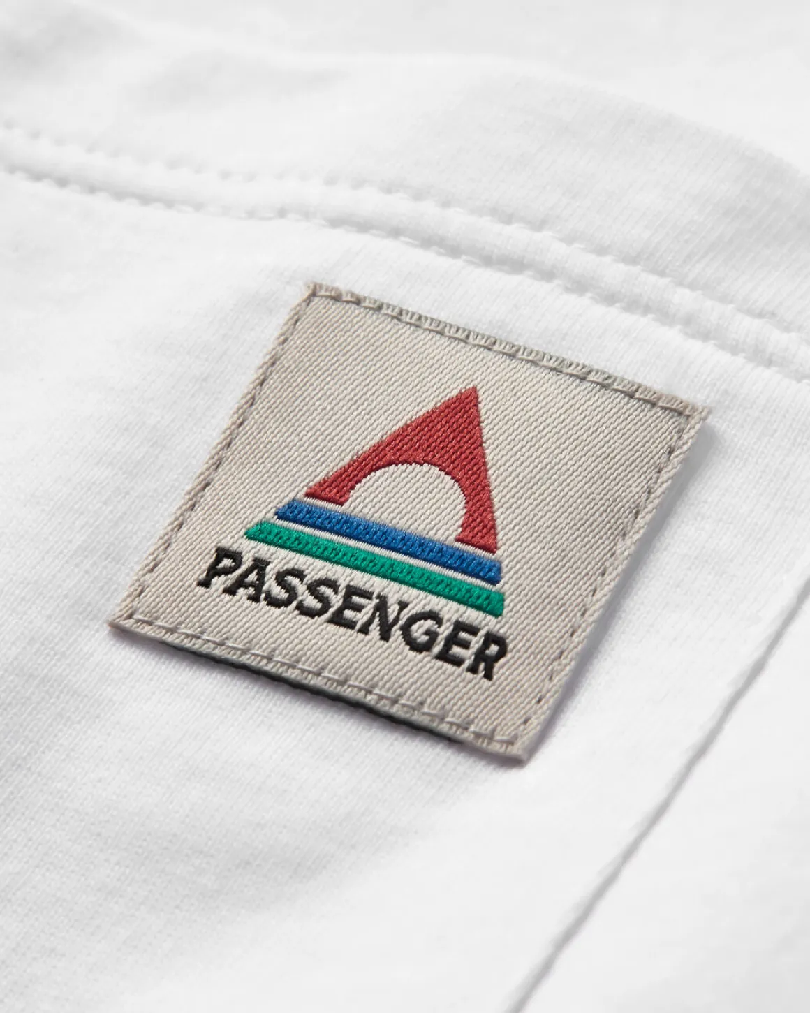 T-shirt Relaxed Fit Recyclé Heritage - Blanc