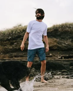 T-shirt Relaxed Fit Recyclé Heritage - Blanc