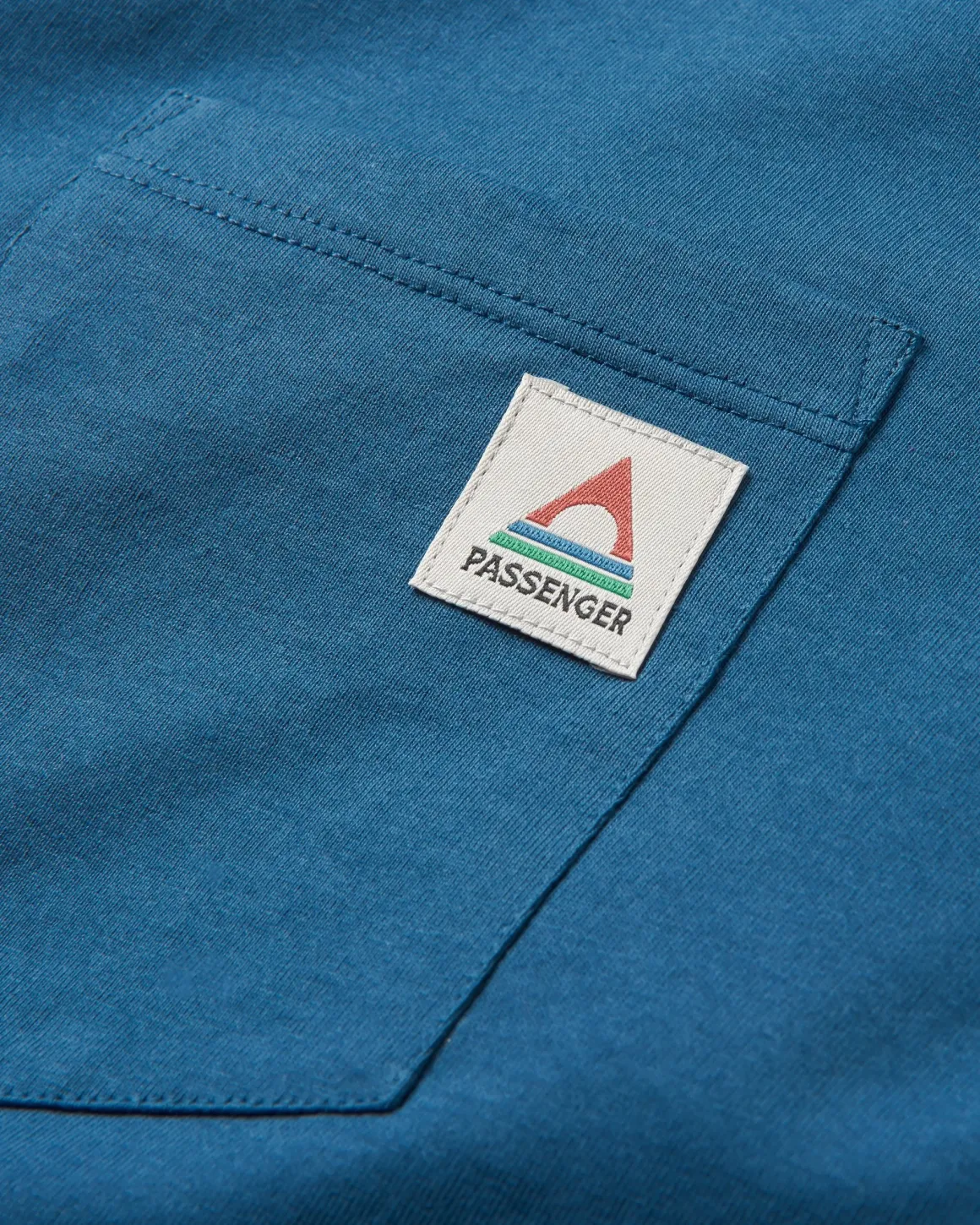 T-shirt Relaxed Fit Recyclé Heritage - Denim Foncé