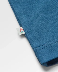 T-shirt Relaxed Fit Recyclé Heritage - Denim Foncé