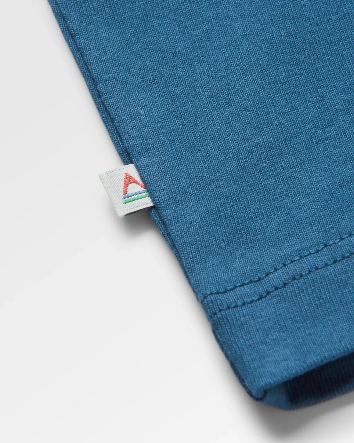 T-shirt Relaxed Fit Recyclé Heritage - Denim Foncé