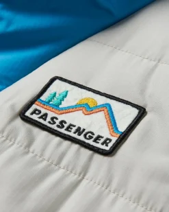 Veste à demi-zip isolée et recyclée Ocean - Gris Galet
