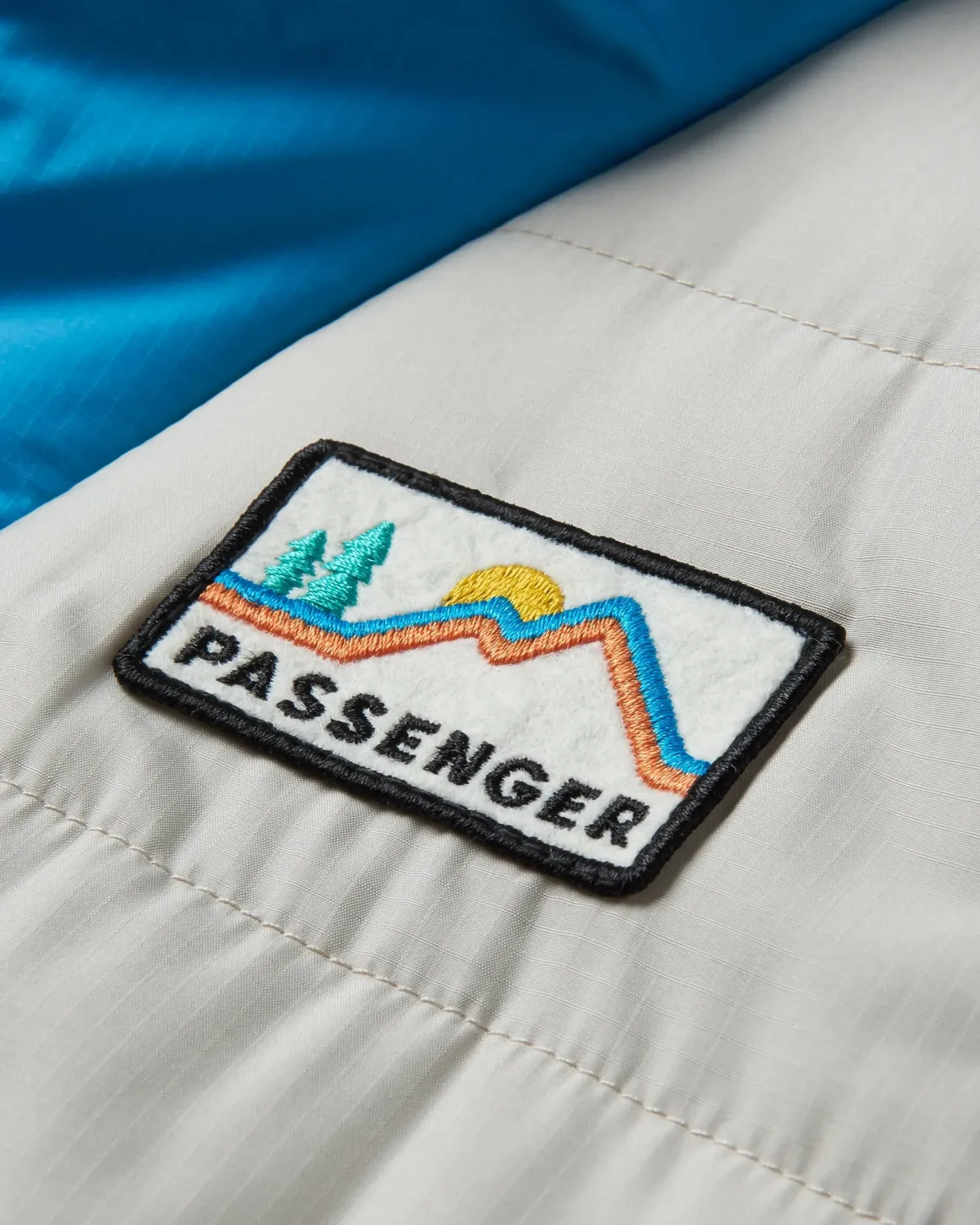 Veste à demi-zip isolée et recyclée Ocean - Gris Galet