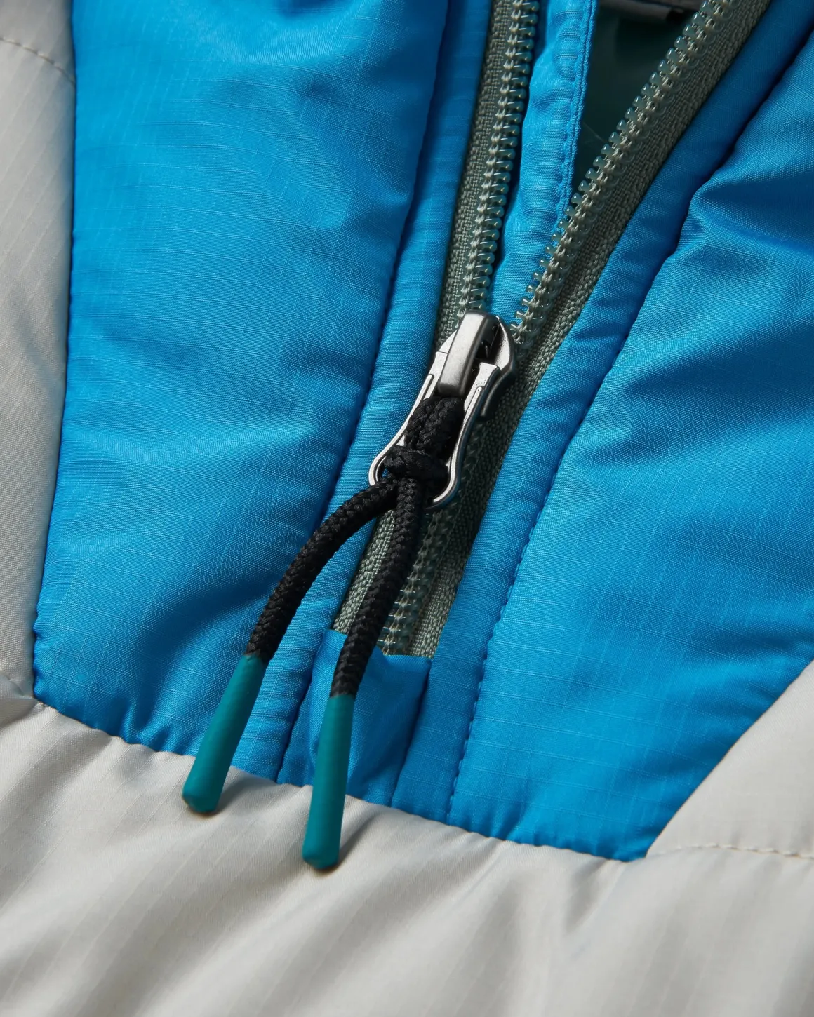 Veste à demi-zip isolée et recyclée Ocean - Gris Galet