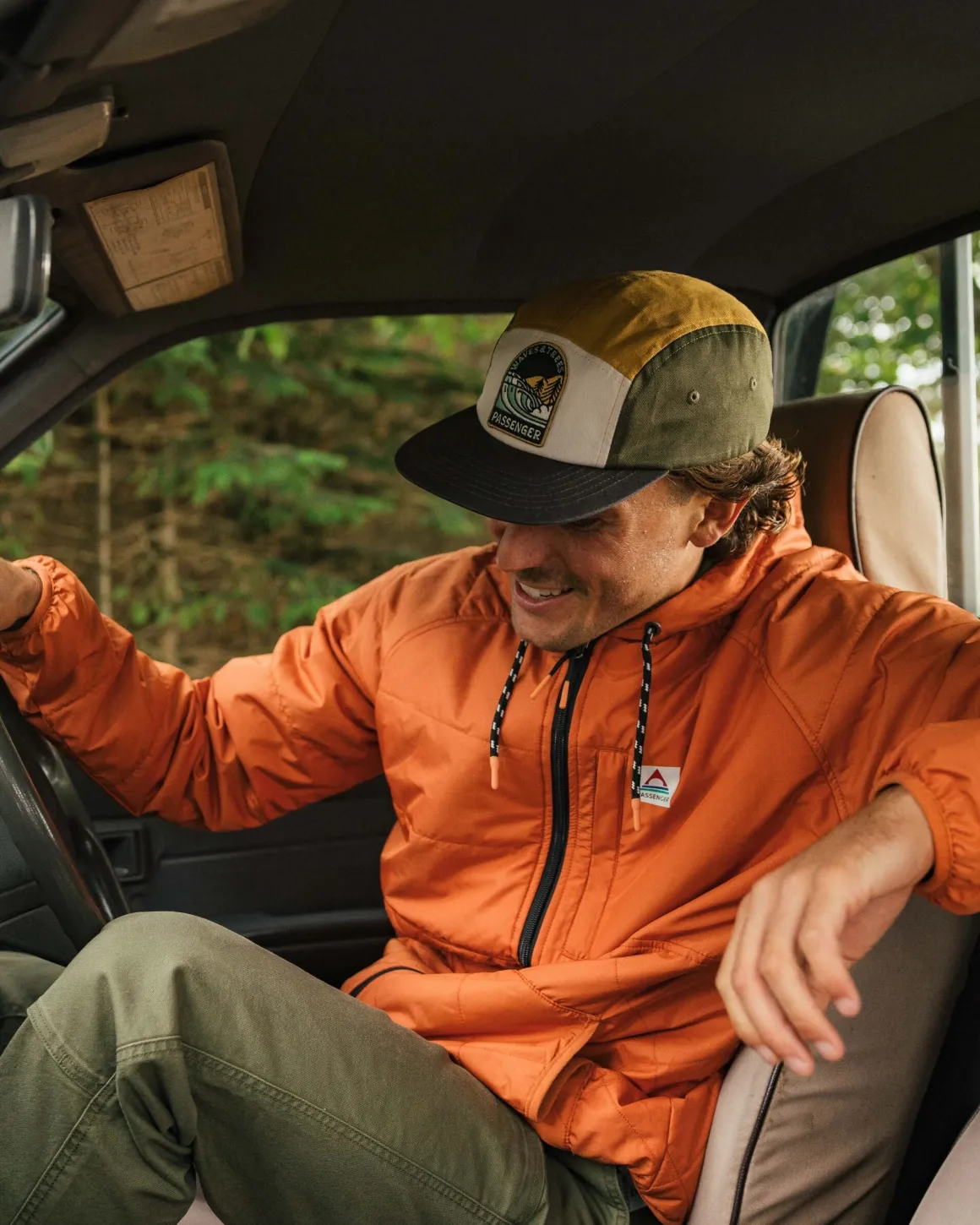 Veste Dylan Recyclée et Isolée à Fermeture Éclair Complète - Orange Brûlé