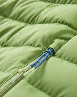 Veste en duvet recyclé Ashland - Rich Navy/Pear Green