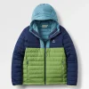 Veste en duvet recyclé Northstar - Rich Navy/Pear Green/Arctic
