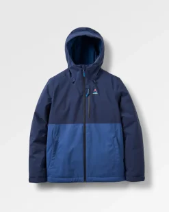 Veste Imperméable Isolée Élevée - Bleu Marine