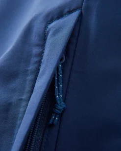 Veste Imperméable Isolée Élevée - Bleu Marine
