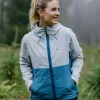 Veste Imperméable Recyclée Rainstorm - Gris Bleu/Bleu Acier