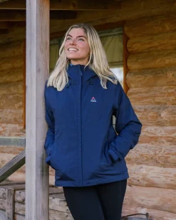 Veste Imperméable Recyclée Rainstorm - Marine Riche