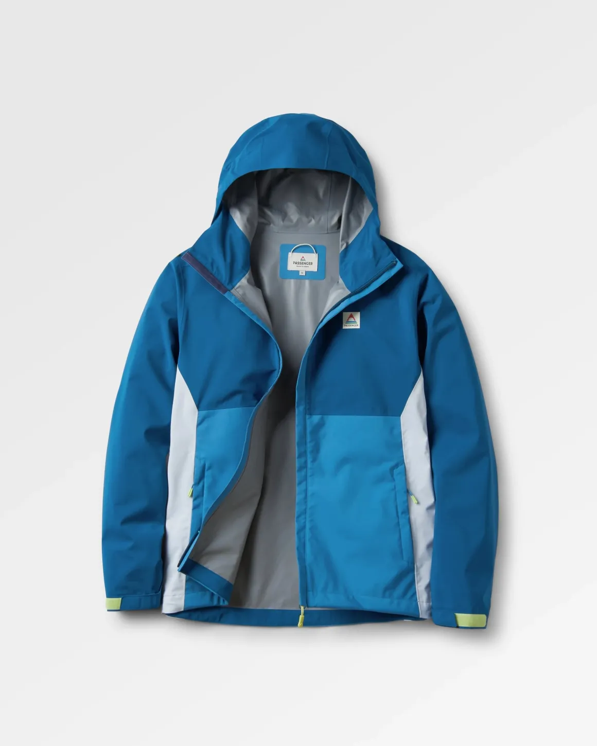 Veste Imperméable Recyclée Downpour - Bleu Tidal/Bleu Acier