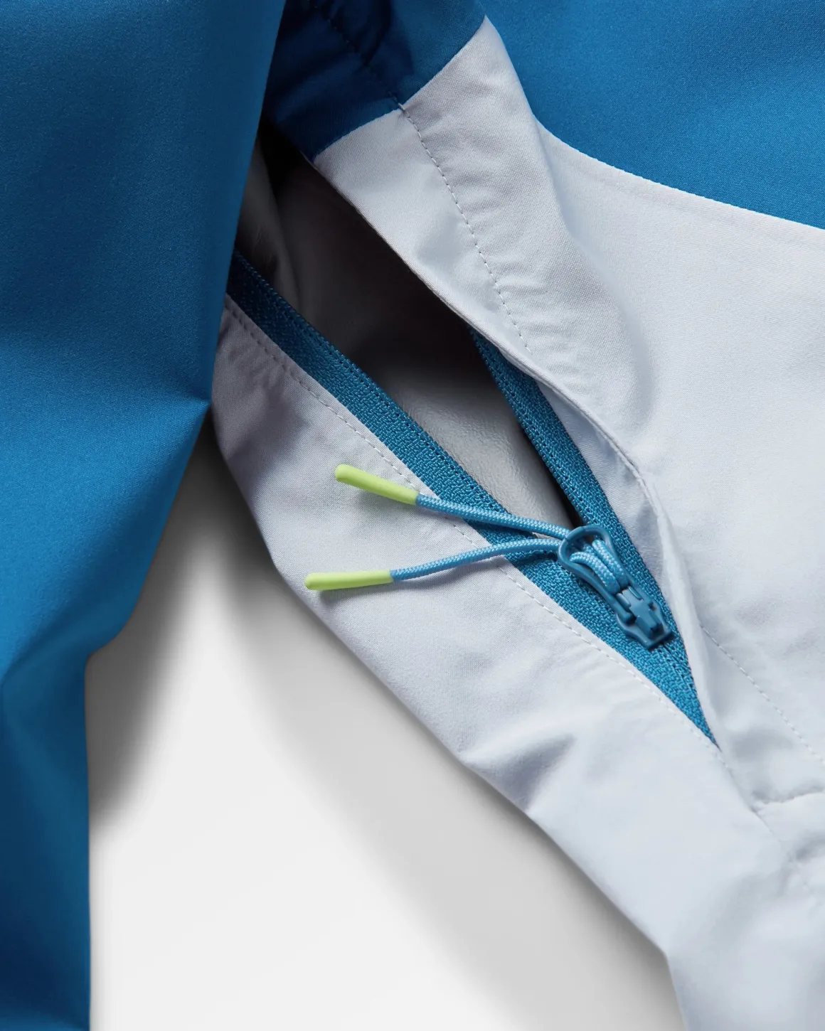 Veste Imperméable Recyclée Downpour - Bleu Tidal/Bleu Acier