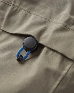 Veste Imperméable Recyclée Downpour - Tidal Blue/Arctic/Dusty Olive