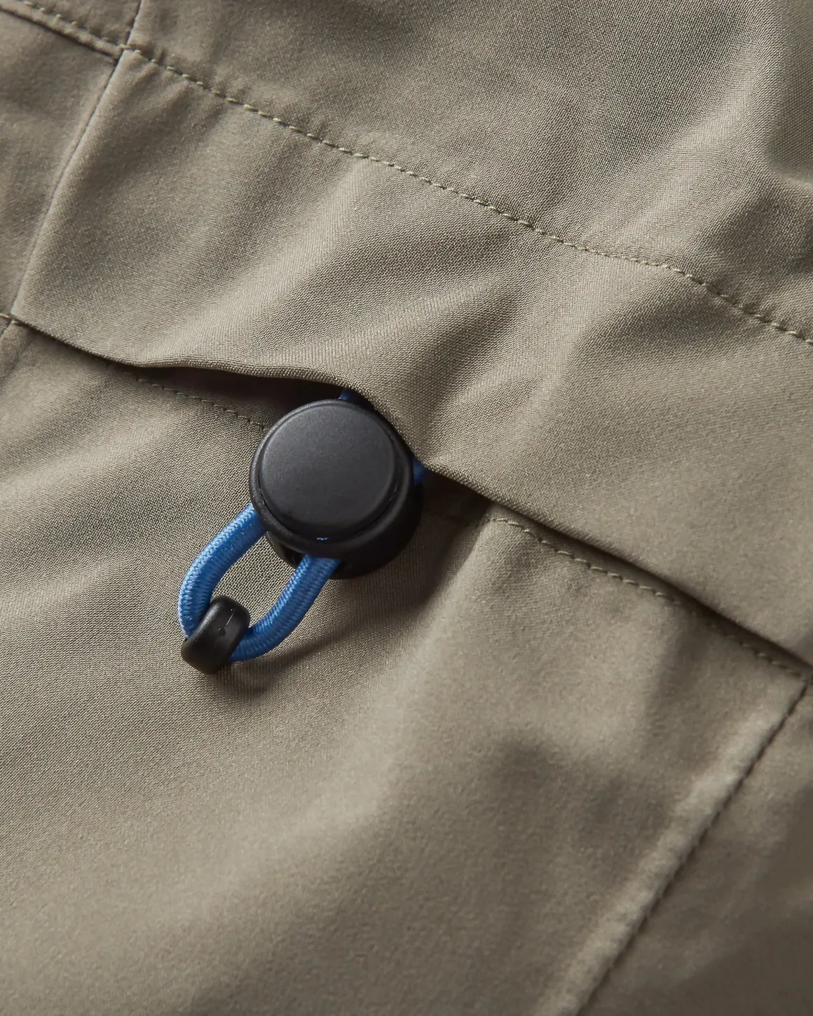 Veste Imperméable Recyclée Downpour - Tidal Blue/Arctic/Dusty Olive