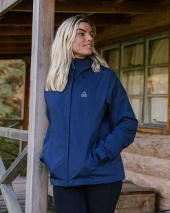 Veste Imperméable Recyclée Rainstorm - Marine Riche
