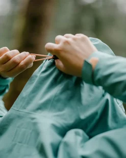 Veste Imperméable Recyclée Rainstorm - Deep Sea/Surf Spray