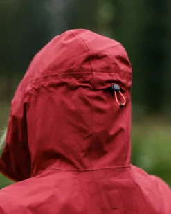 Veste Imperméable Recyclée Rainstorm - Forest Berry/Berry