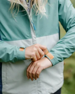 Veste Imperméable Recyclée Rainstorm - Deep Sea/Surf Spray