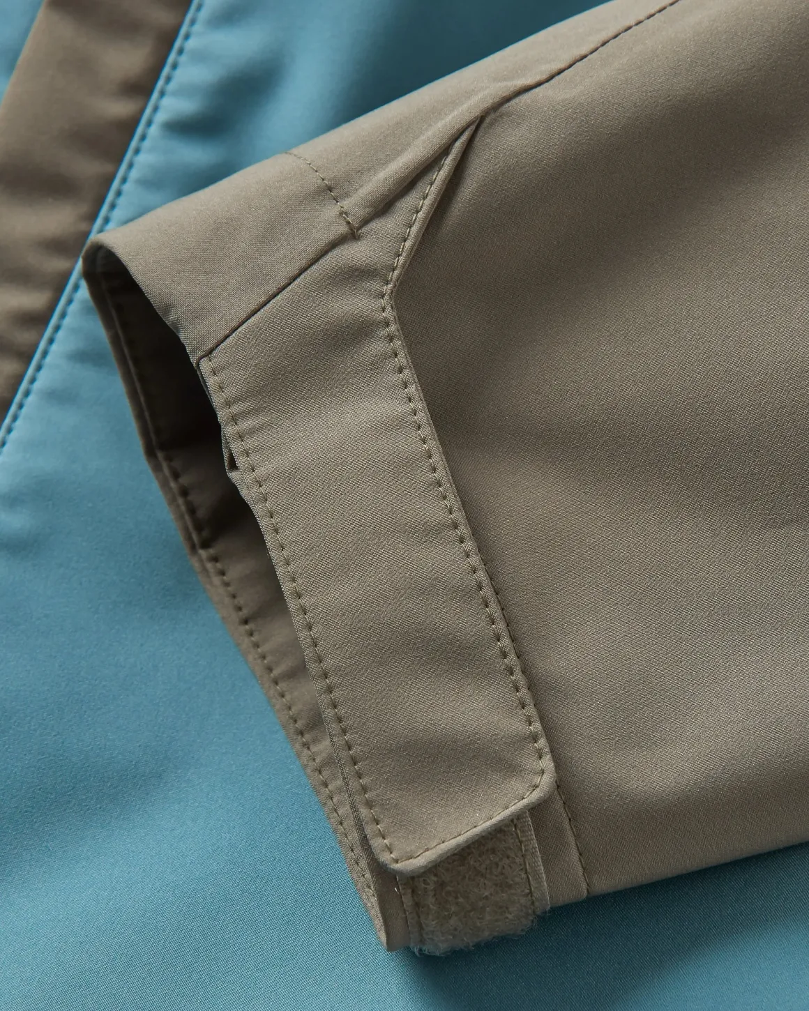 Veste Imperméable Recyclée Downpour - Tidal Blue/Arctic/Dusty Olive