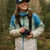 Veste isolante pour femmes Shasta Lightweight en Thermore® recyclé - Pistachio/Bleu Acier