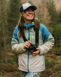 Veste isolante pour femmes Shasta Lightweight en Thermore® recyclé - Pistachio/Bleu Acier