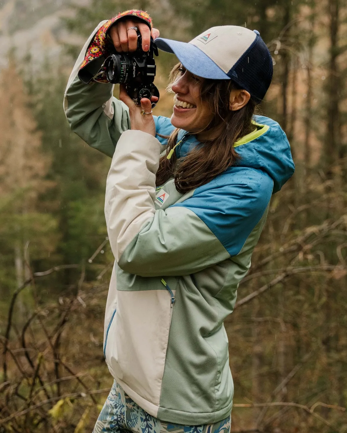 Veste isolante pour femmes Shasta Lightweight en Thermore® recyclé - Pistachio/Bleu Acier