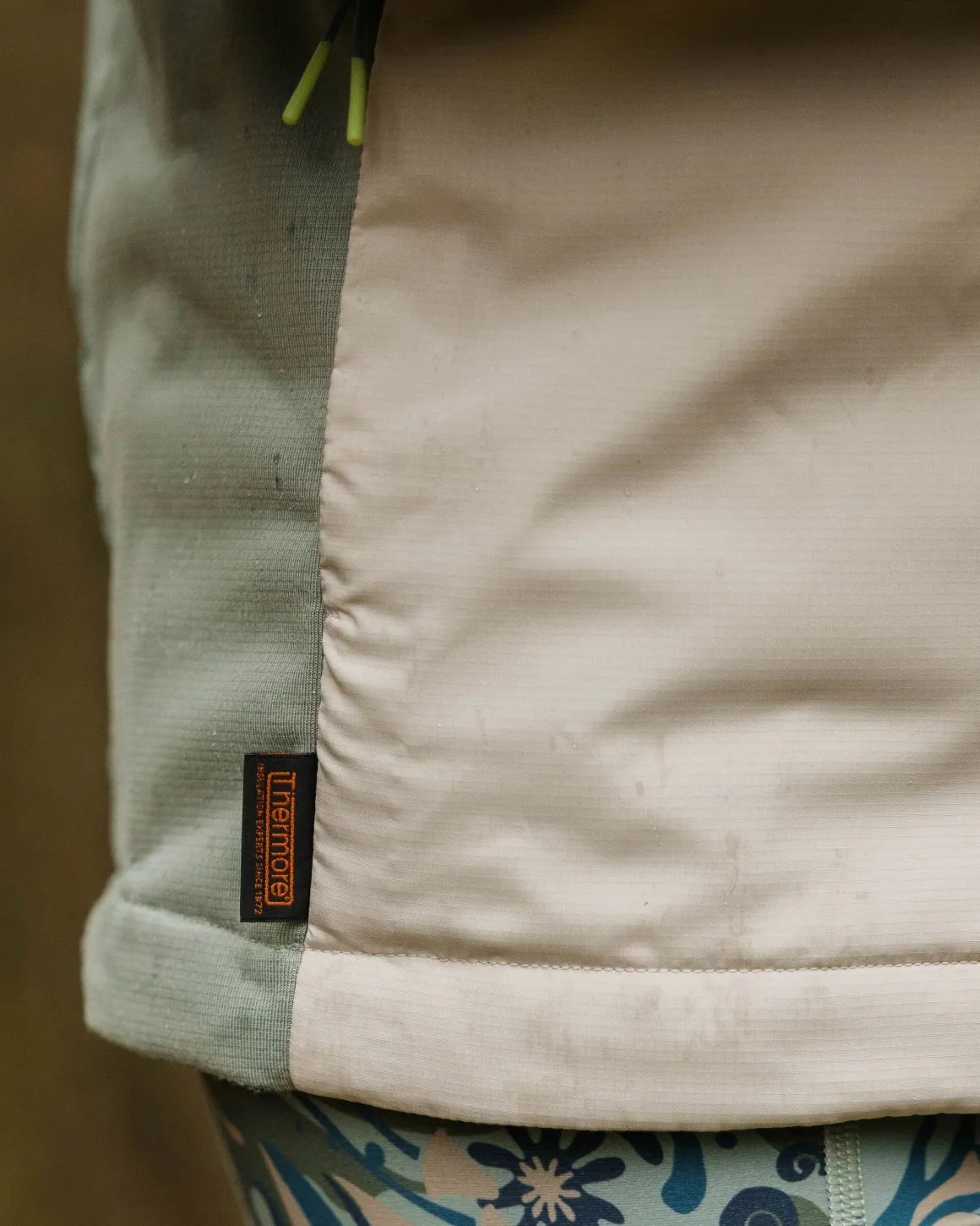 Veste isolante pour femmes Shasta Lightweight en Thermore® recyclé - Pistachio/Bleu Acier