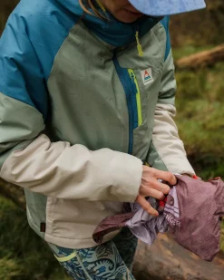 Veste isolante pour femmes Shasta Lightweight en Thermore® recyclé - Pistachio/Bleu Acier