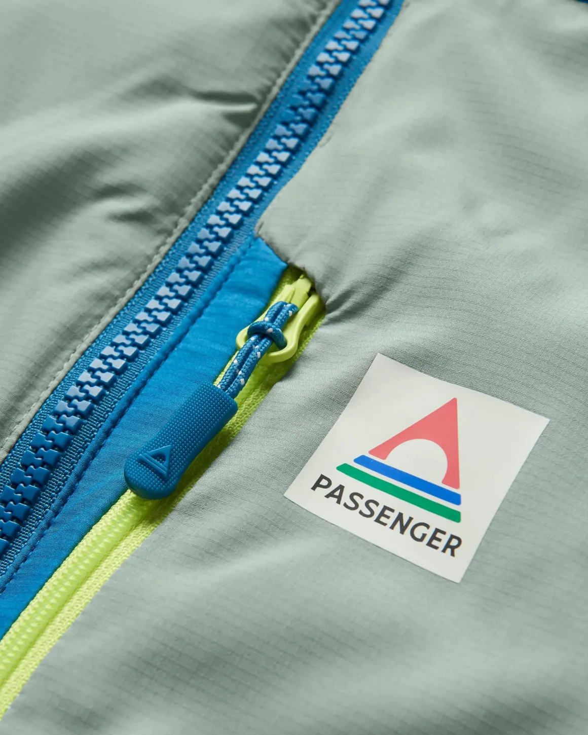 Veste isolante pour femmes Shasta Lightweight en Thermore® recyclé - Pistachio/Bleu Acier