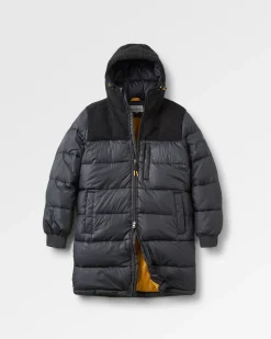 Veste Isolante Recyclée à Capuche Elowen - Noir