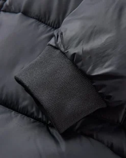 Veste Isolante Recyclée à Capuche Elowen - Noir
