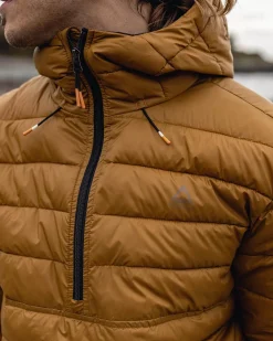 Veste Isolante Recyclée Crest - Marron Doré