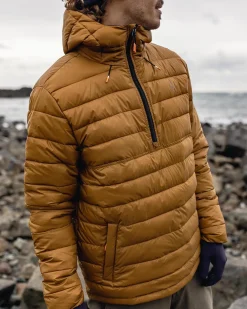 Veste Isolante Recyclée Crest - Marron Doré