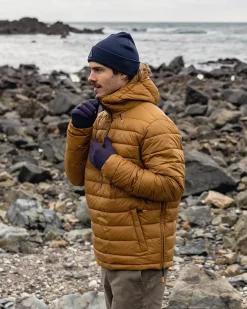 Veste Isolante Recyclée Crest - Marron Doré
