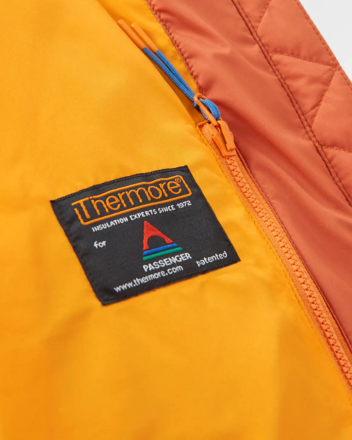 Veste Isolée en Thermore® Recyclé Singletrack - Orange Brûlé