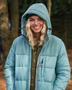 Veste Isolée Recyclée à Capuche Elowen - Arctic