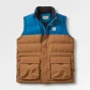 Veste Isolée Recyclée Baltic - Toffee/Bleu Acier