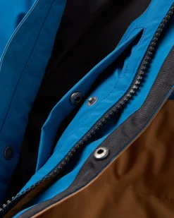 Veste Isolée Recyclée Baltic - Toffee/Bleu Acier