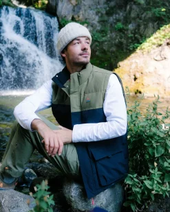 Veste Isolée Recyclée Baltic - Noir/Kaki