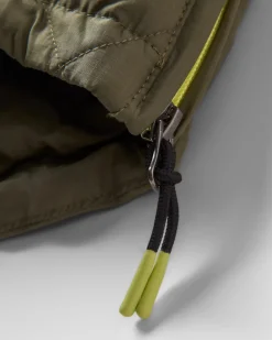 Veste Isolée Recyclée de l'Océan 1/2 Zip - Olive Poussiéreux