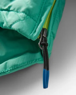 Veste Isolée Recyclée de l'Océan 1/2 Zip - Vert Épicéa
