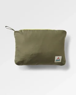 Veste Isolée Recyclée de l'Océan 1/2 Zip - Olive Poussiéreux